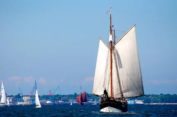 キール Kiel ドイツバルト海沿岸の港町 — ストック写真