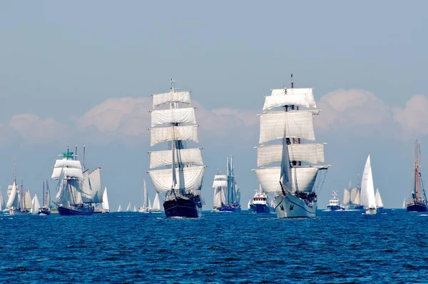 Kiel Een Havenstad Aan Duitse Oostzeekust — Stockfoto