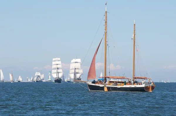 キール Kiel ドイツバルト海沿岸の港町 — ストック写真