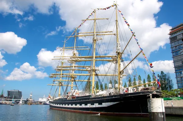 Kiel Ist Eine Hafenstadt Deutschlands Ostseeküste — Stockfoto