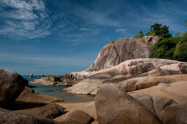 Konci Lamai Pláže Koh Samui Thajsku — Stock fotografie