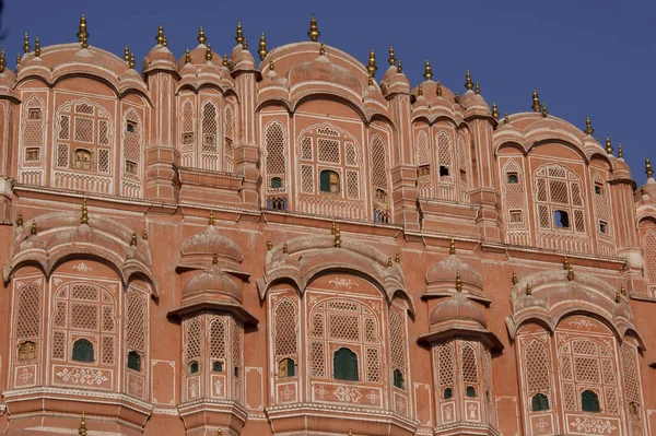 Hawa Mahal Palacio Los Vientos Jaipur Rajasthan India — Foto de Stock