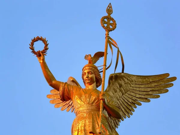 Siegessäule Goldelse Aus Berlin — Stockfoto