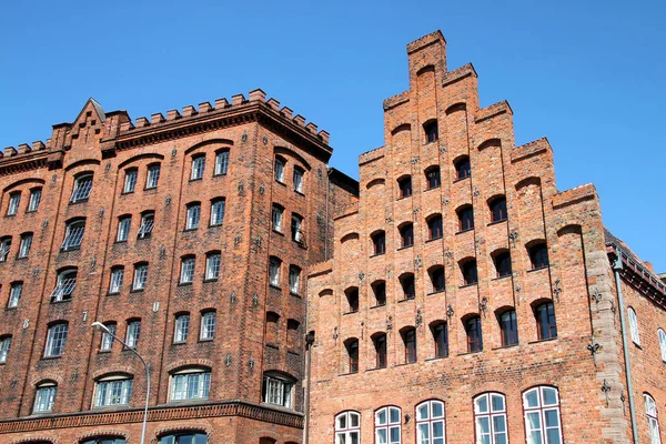 Edifício Tijolo Velho Cidade York Estados Unidos — Fotografia de Stock