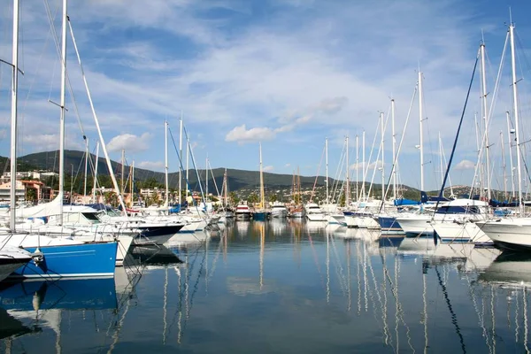 Λιμένας Cavalaire Sur Mer — Φωτογραφία Αρχείου