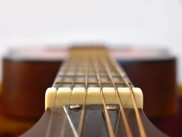 Guitarra Acústica Clásica Instrumento Musical —  Fotos de Stock