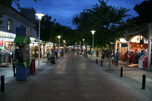 Shopping Boulevard Paguera Soir — Photo