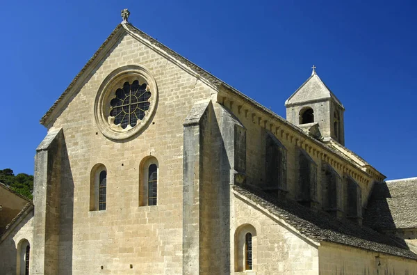 Abadía Monasterio Notre Dame Senanque Gordes Provence France — Foto de Stock