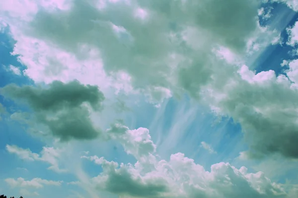 美しい曇天の背景 — ストック写真