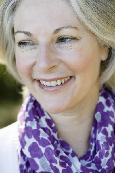 Portrait Smiling Woman — Stock Photo, Image