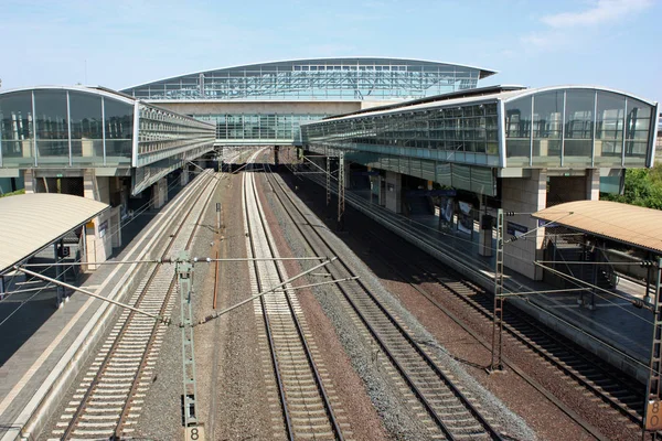 Messe Bahnhof Hannover Laatzen — Stockfoto