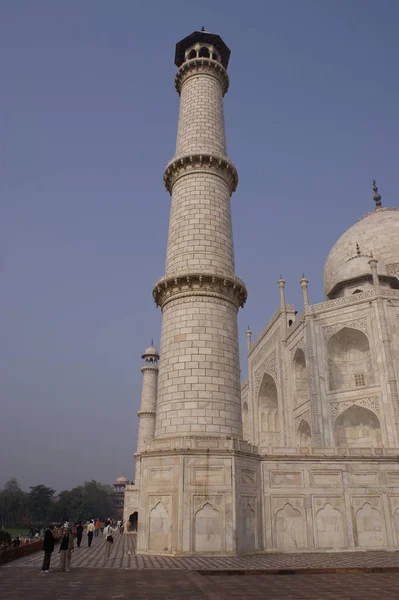 Famoso Mausoleo Taj Mahal Agra India — Foto de Stock