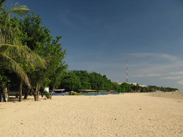 Frumos Peisaj Tropical Plaja — Fotografie, imagine de stoc