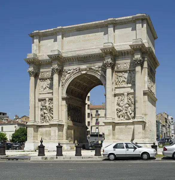 Arc Triomphe Marsella — Foto de Stock