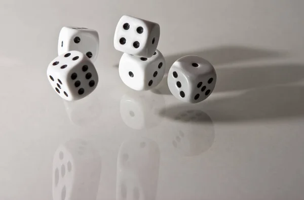 gambling dice cubes, game of chance