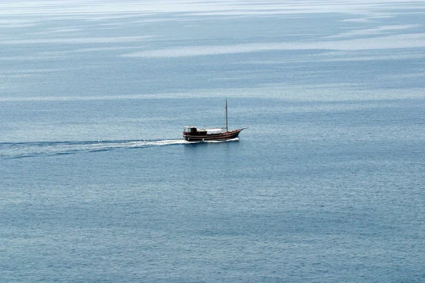 Vieux Voilier Sur Mer Été — Photo