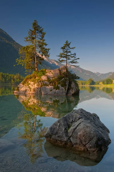 Berchtesgadener Land Настоящий Рай Любителей Природы — стоковое фото