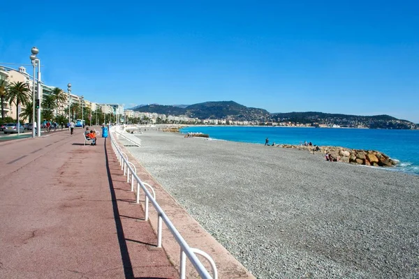 ギリシャのコンクリートの海の遊歩道の眺め — ストック写真