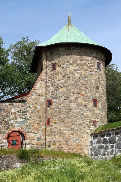 Vacker Utsikt Över Fascinerande Fästning Byggnad — Stockfoto