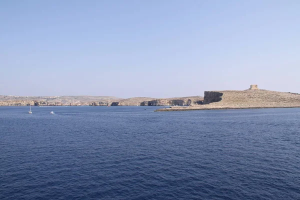 Uitzicht Zee Het Eiland Kreta — Stockfoto