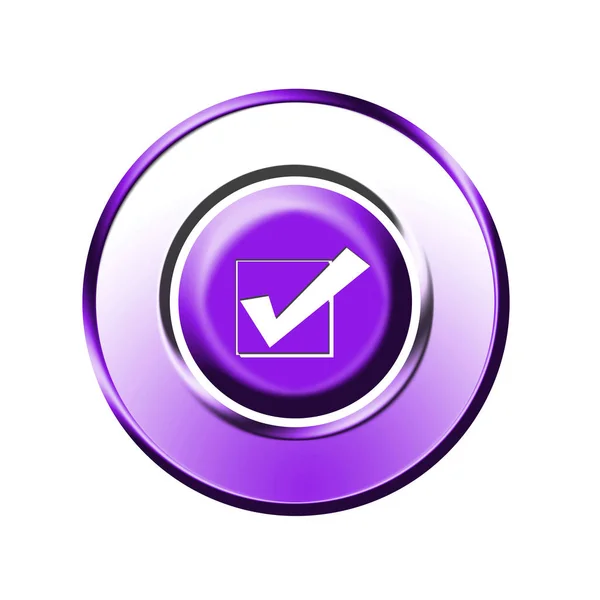 Button Graphic Illustration — Stock Photo, Image