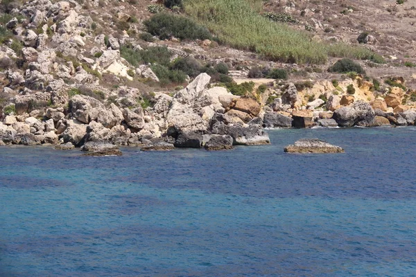 Malta Orta Akdeniz Sicilya Ile Kuzey Afrika Kıyıları Arasında Bulunan — Stok fotoğraf