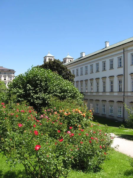 Malebný Pohled Majestátní Středověkou Hradní Architekturu — Stock fotografie