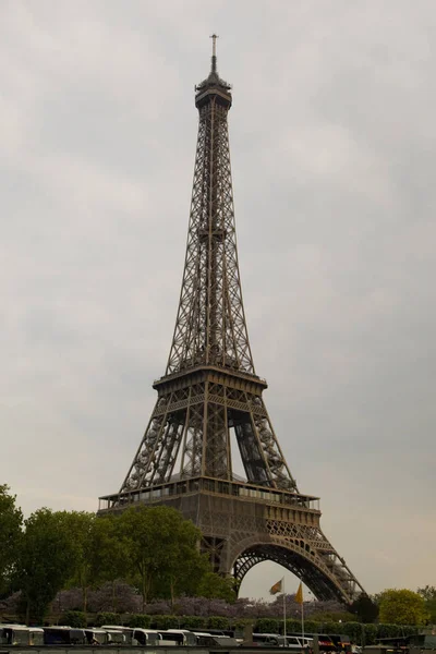 Paris Gün Batımında Seine Nehri — Stok fotoğraf