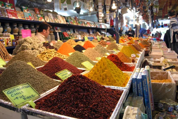 Spices Herbs Market — Stock Photo, Image