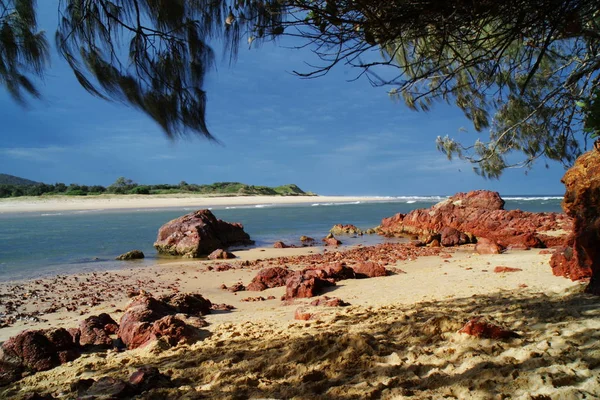 Scenic Kilátás Álom Strand — Stock Fotó