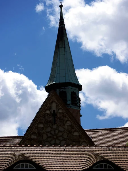 Kirchturm Kloster Lehnin — Stockfoto