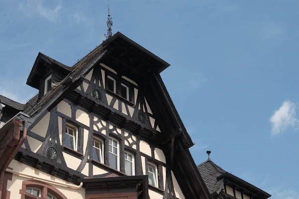 Timbered Casa Mau Homburg — Fotografia de Stock