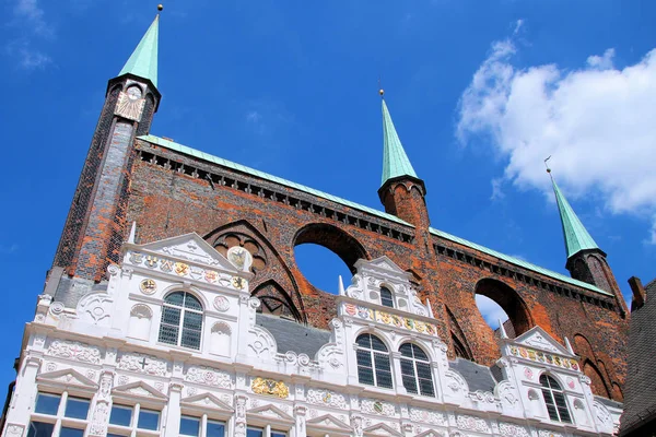 Stadt Den Rathaussturm — Stockfoto