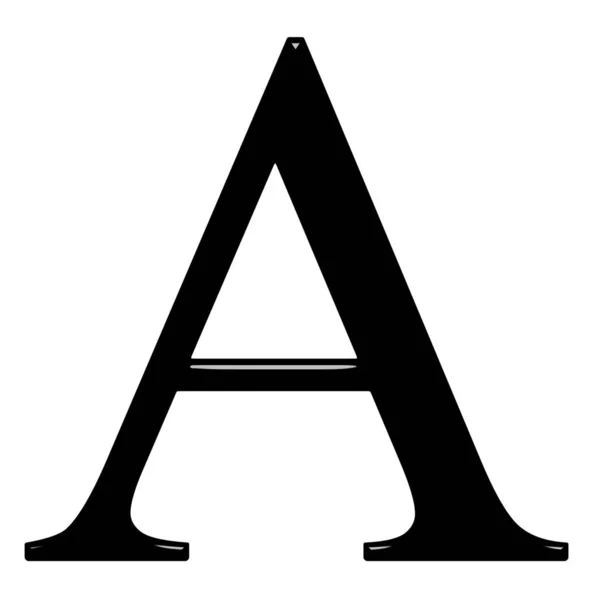 Greek Letter Alpha — стокове фото