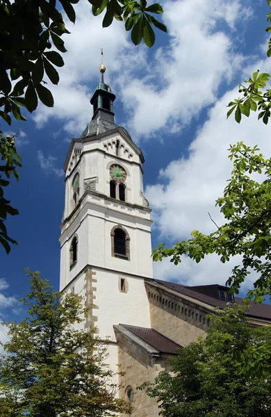 Kościół Neuhausen Filder — Zdjęcie stockowe