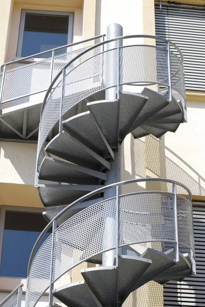 Спиральная Лестница Подъем Лестнице — стоковое фото