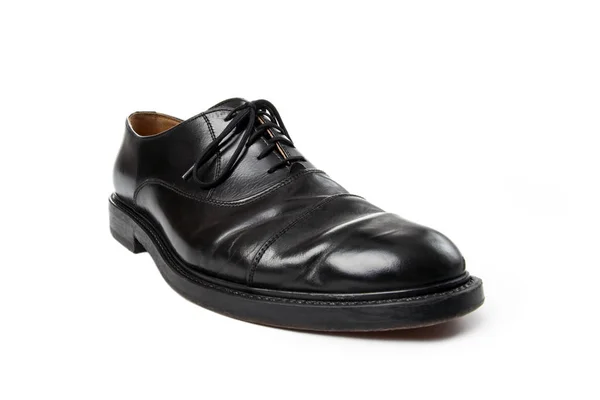 Sapato Negócios Homem Preto — Fotografia de Stock