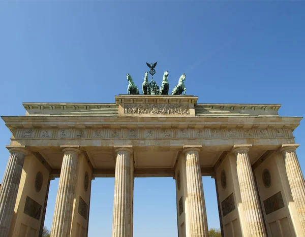 Brama Brandenburska Berlinie Niemcy — Zdjęcie stockowe