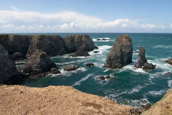 Vista Para Costa Oceano Atlântico — Fotografia de Stock