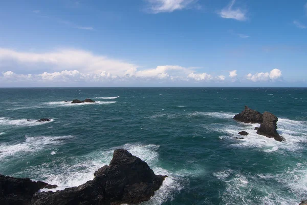 Vista Sulla Costa Dell Oceano Atlantico — Foto Stock