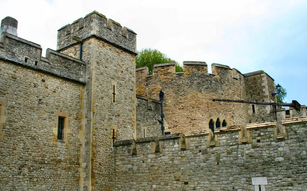 Vista Panorámica Majestuosa Arquitectura Medieval — Foto de Stock