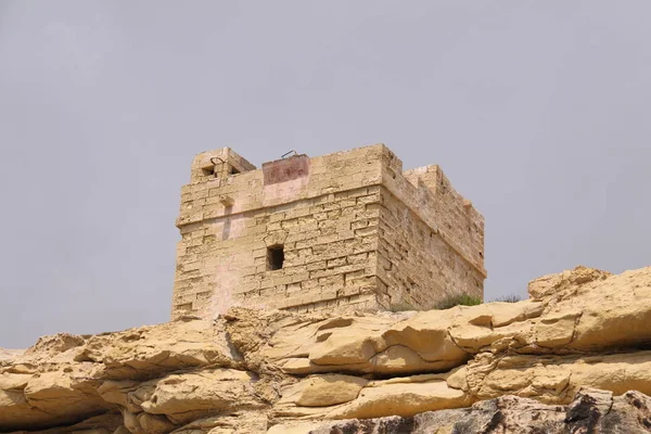 Стародавні Руїни Пустелі — стокове фото