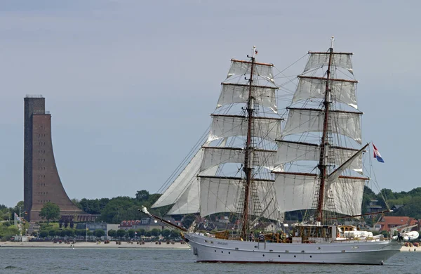 Tradição Navio Vela Semana Kiel — Fotografia de Stock