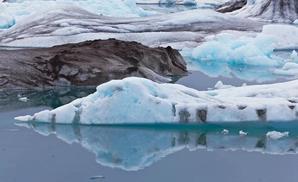 ヨークサルロン氷河ラグーン ヴァトナヨークトル アイスランド — ストック写真