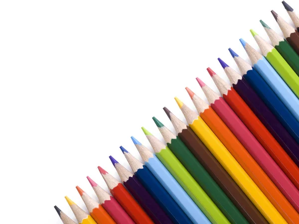Crayons Fournitures Art Dessin — Photo