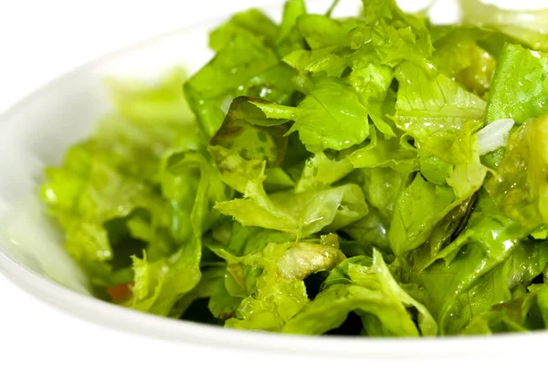 Vista Close Salada Saborosa Fresca — Fotografia de Stock