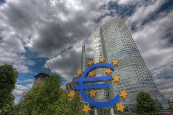 Frankfurt Bundesbank Euro Mark — Foto Stock