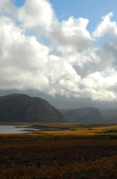 View Meets Present Scotland Durness — Stock Photo, Image