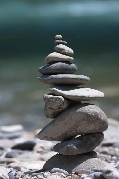 Piedras Guijarros Playa Rocas — Foto de Stock