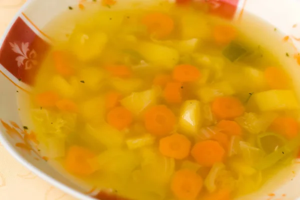 Sup Sayuran Buatan Sendiri Yang Lezat — Stok Foto